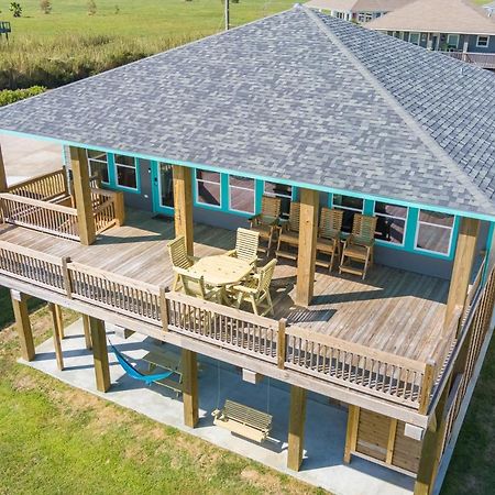 Stylish 4Br Crystal Beach Retreat Walk To Beach Bolivar Peninsula Exterior photo